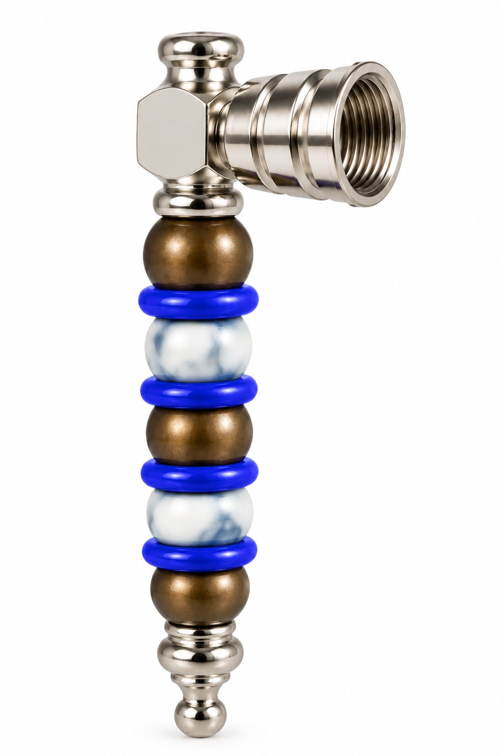 Multicolor Balls Metal Smoking Pipe