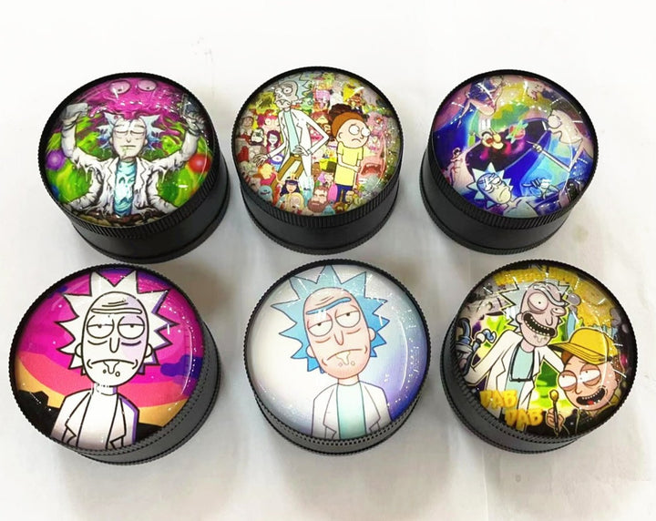 Colored Pattern Aluminum Grinder