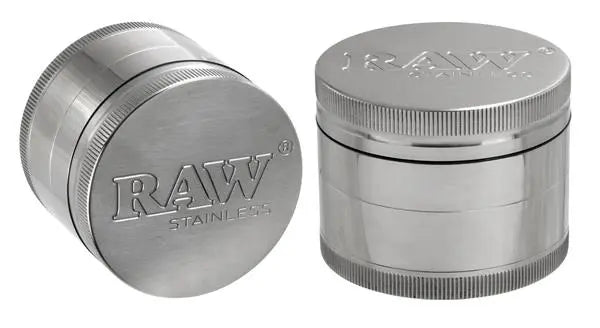 RAW Original Stainless Steel Heavy Grinder - Greenhut