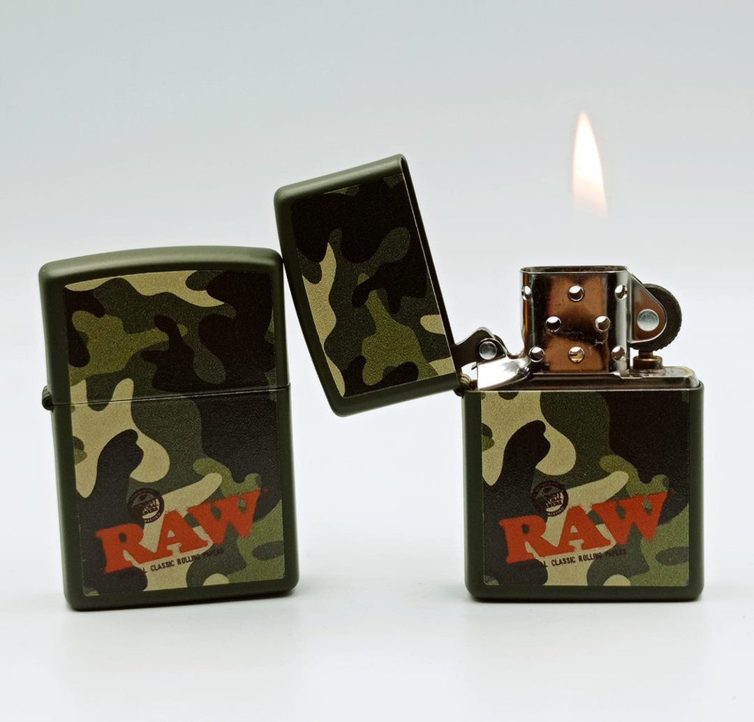 RAW x Zippo Windproof Lighter – Camo Edition - Greenhut