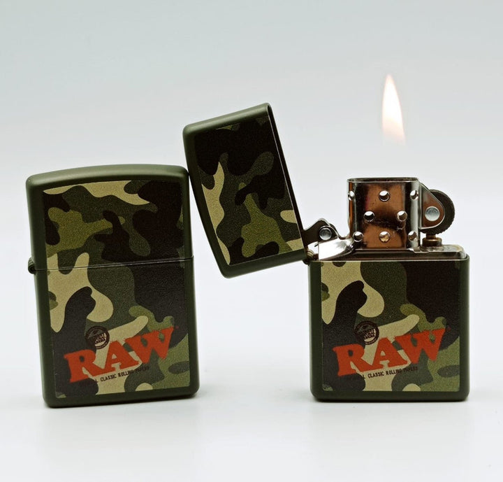 RAW x Zippo Windproof Lighter – Camo Edition - Greenhut