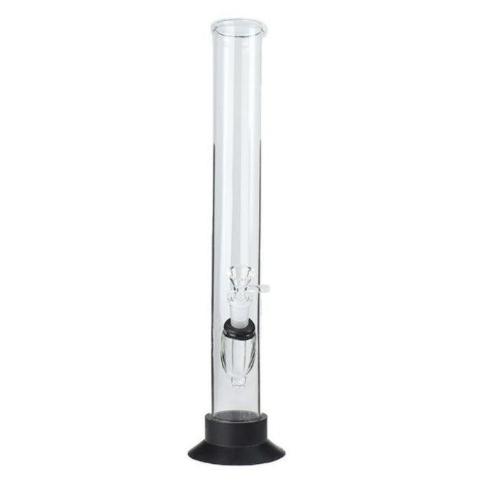 Clear Straight Glass Waterpipe 42cm - Greenhut