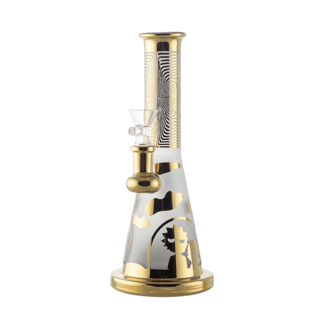 Electroplated Colored Designer Glass Waterpipe 22cm - Greenhut