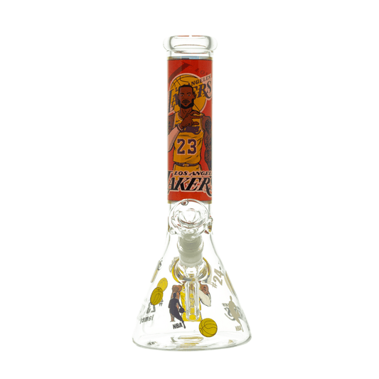 NBA Star Theme Beaker Base Waterpipe 34cm - Greenhut