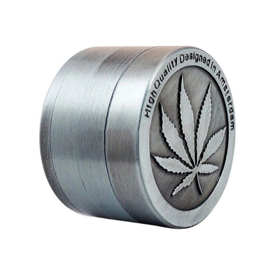 Leaf Shape Alloy Herb Grinder