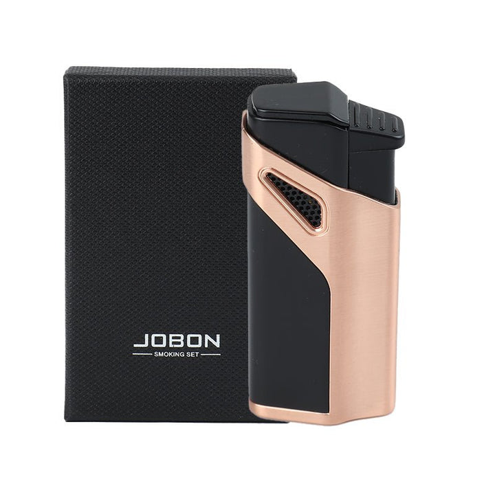 Jobon High Capacity Triple Jet Torch Lighter - Greenhut