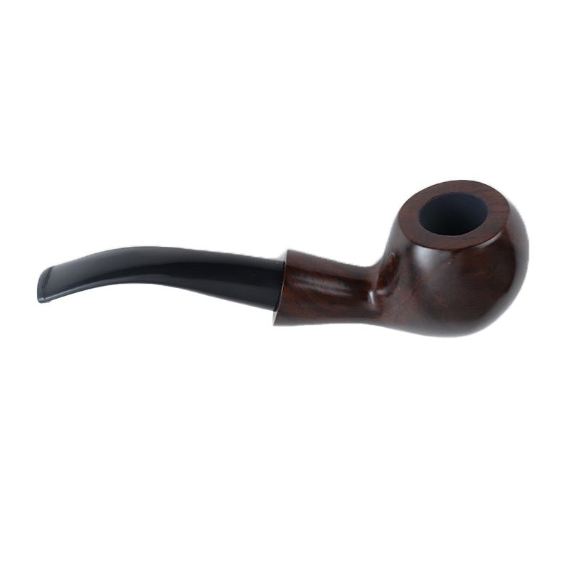 Bowl Head Classic Wooden Smoking Pipe - Greenhut