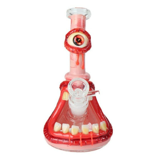 Monster Eye Mini Beaker Shape Waterpipe 16cm