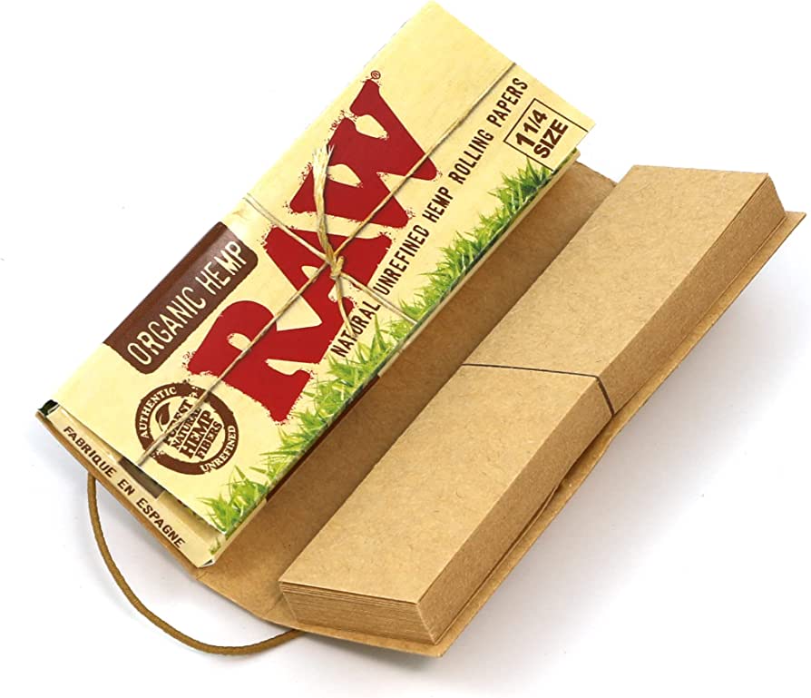 RAW Organic Hemp 1 1/4 Rolling Papers