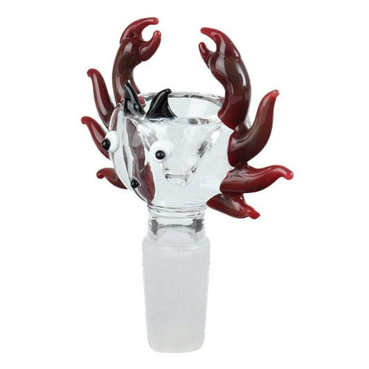 Clear Flames Glass Drop Cone 14MM