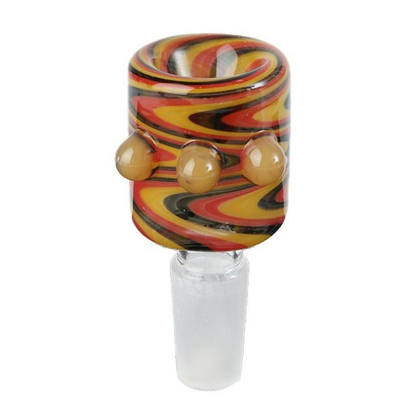 Colored Waves Glass Drop Cone 14MM