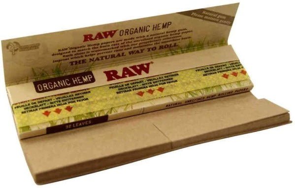 Raw Organic Connoisseur King Size Slim + Filter Tips - Greenhut