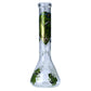 Smoking Dinosaur Glass Beaker Shape Waterpipe 35cm