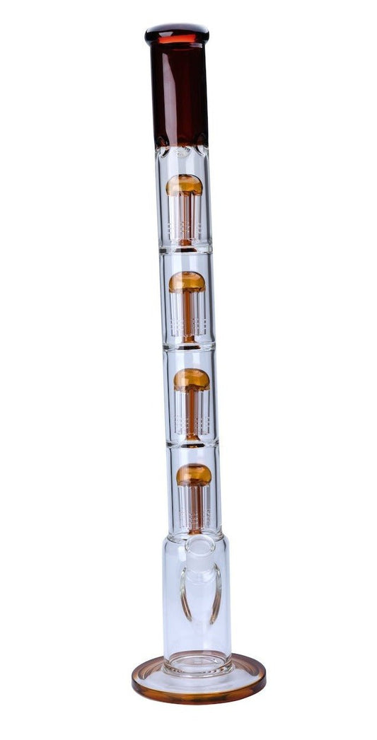 The Skyscraper 4 Tree Percolator Waterpipe 62cm