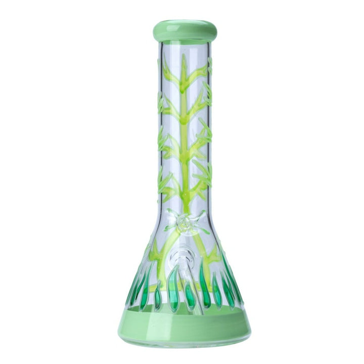 Colored Flames Glowing Beaker Shape Waterpipe 20cm