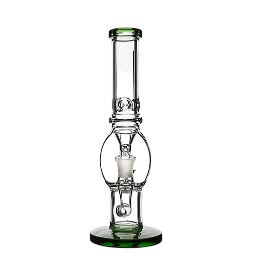 Eagle Round Base with Ice Catcher Glass bong 25cm