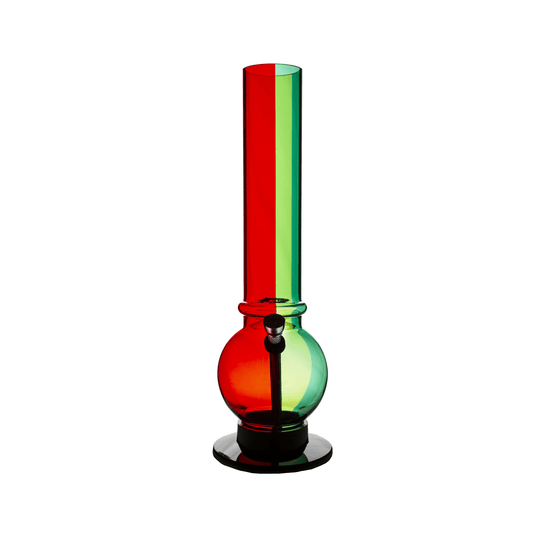 Round Base Acrylic Waterpipe 32cm - Greenhut
