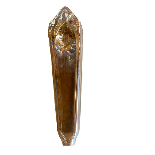Shiny Diamond Shape Glass Smoking Pipe