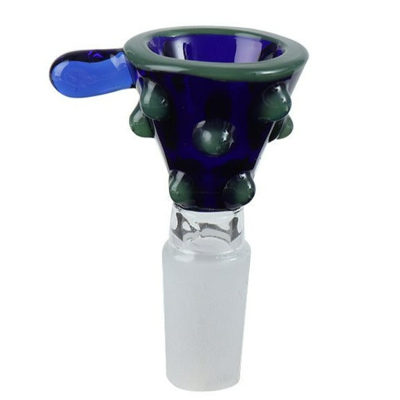 Colored Dotted Glass Drop Cone 14MM