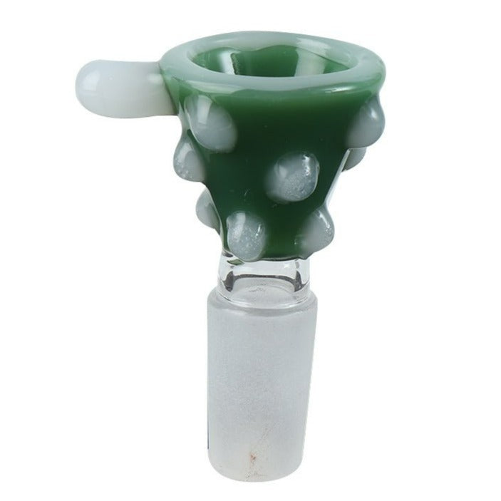 Colored Dotted Glass Drop Cone 14MM