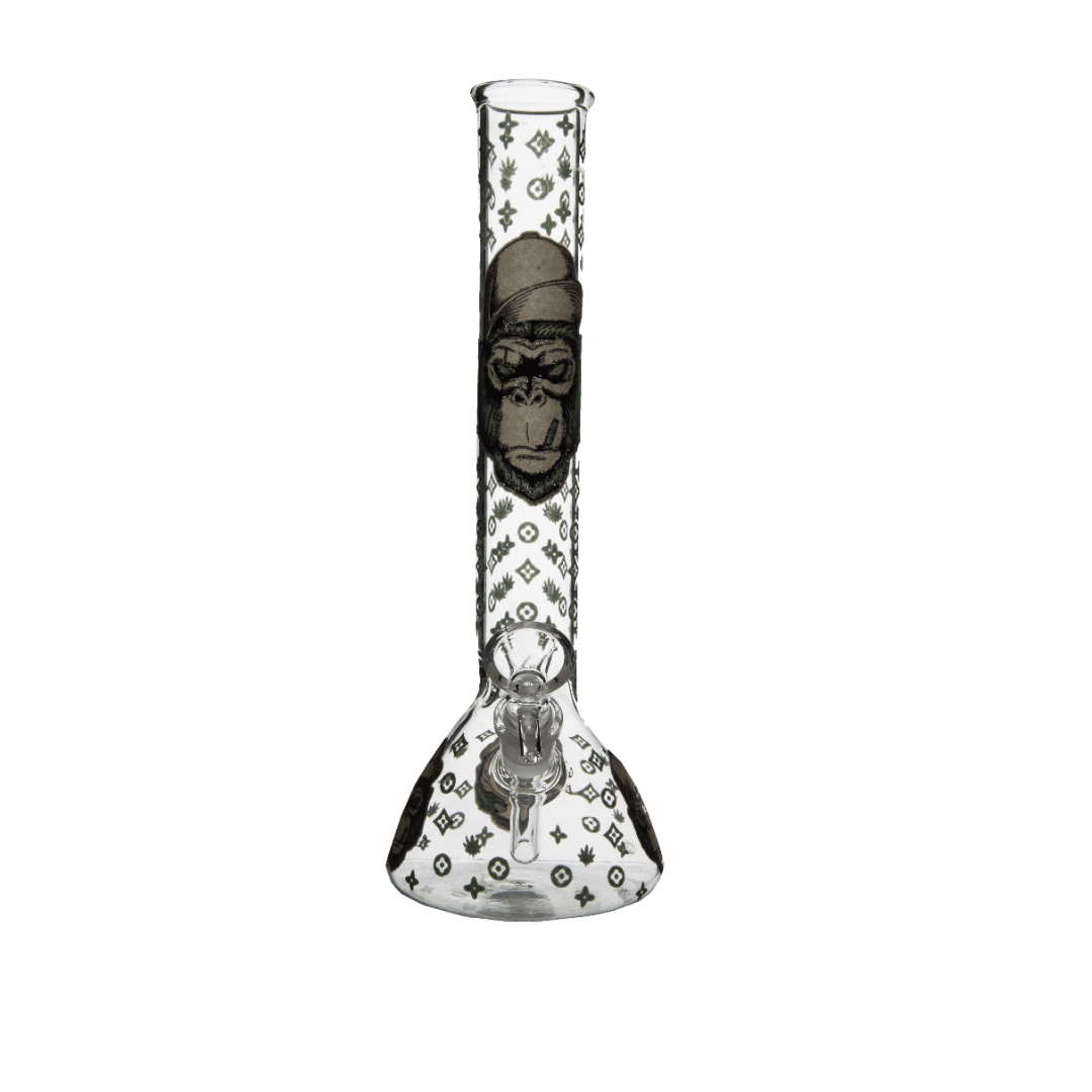 Monster Beaker Base Glass Waterpipe with Ice Catcher 26cm
