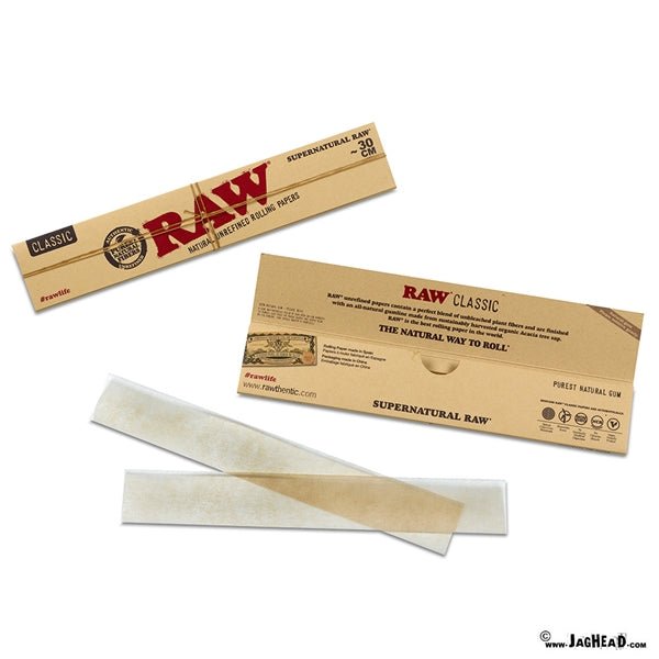 Raw Classic Big Supernatural King Size Rolling Paper 30cm - Greenhut