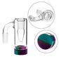 Glass Reclaim Ash Catcher Collector 14mm Male with Silicone Jar - Greenhut