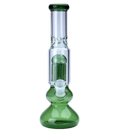 Clear Glass C1 Percolator Waterpipe with Ice Catcher