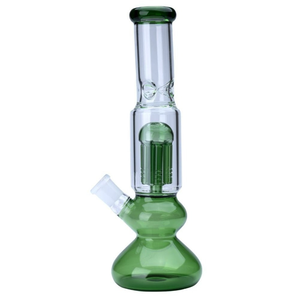 Clear Glass C1 Percolator Waterpipe with Ice Catcher