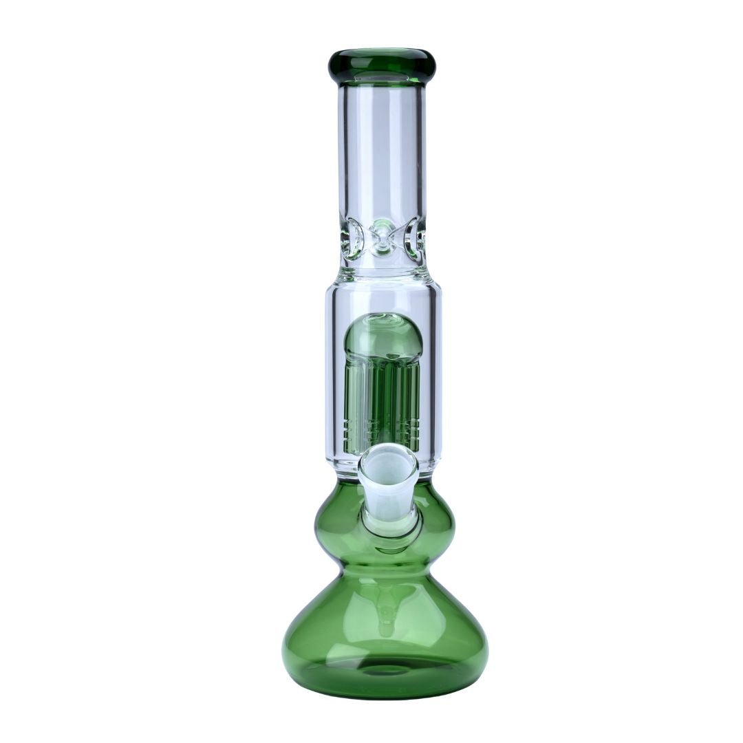 Clear Glass C1 Percolator Waterpipe with Ice Catcher