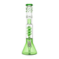 Colored Double Spiral Percolator Glass Waterpipe 32cm - Greenhut