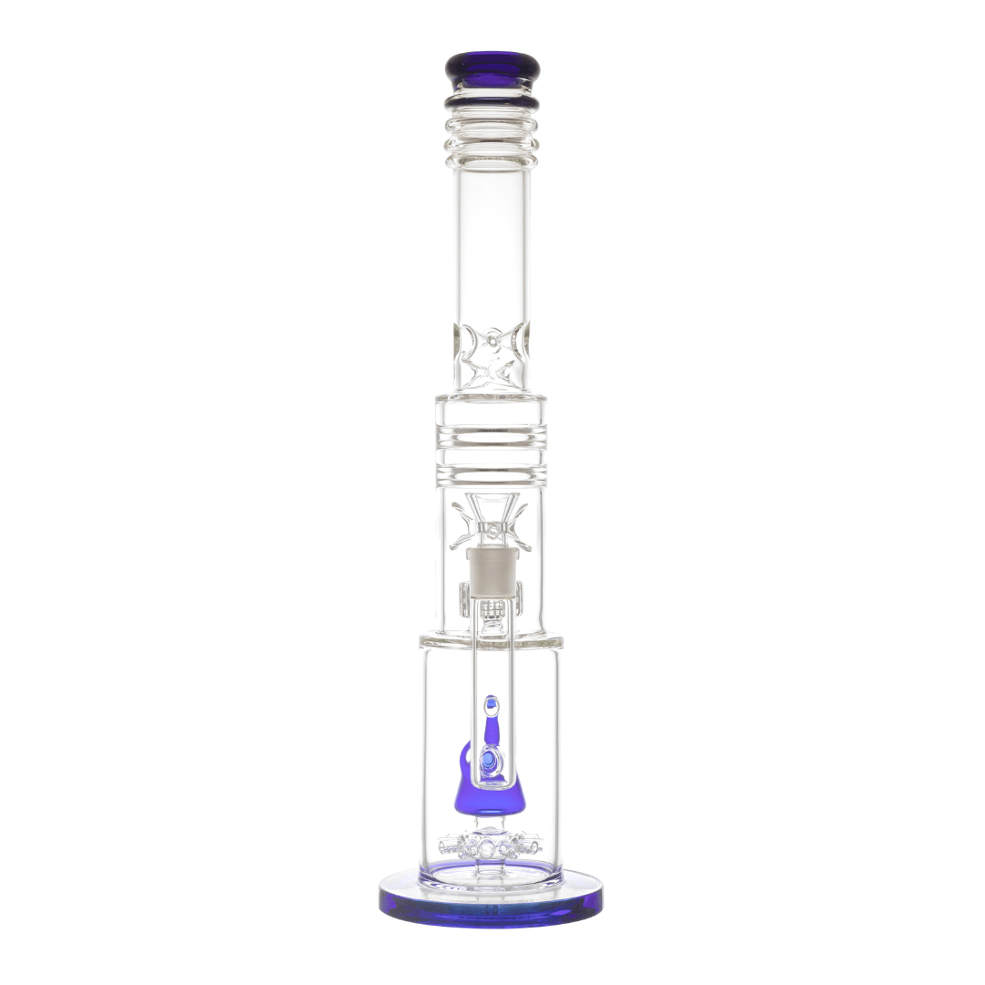 Premium Glass Multi Chamber Percolators Solid Waterpipe