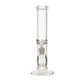 Clear Straight Glass Waterpipe with Ice Catcher 31cm - Greenhut