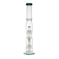 Premium Double Percolator Solid Glass Waterpipe 46cm - Greenhut