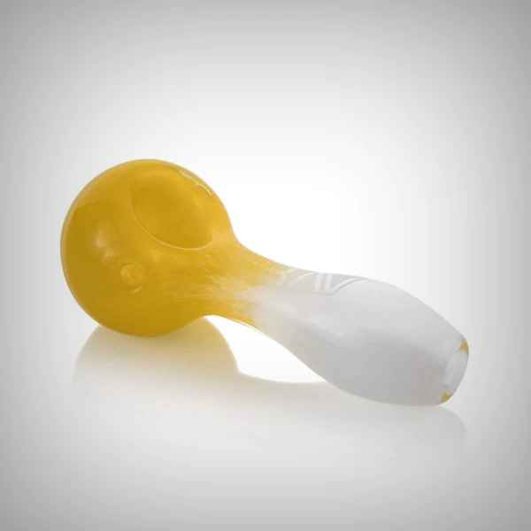 Double Colored Glass Smoking Pipe - Greenhut