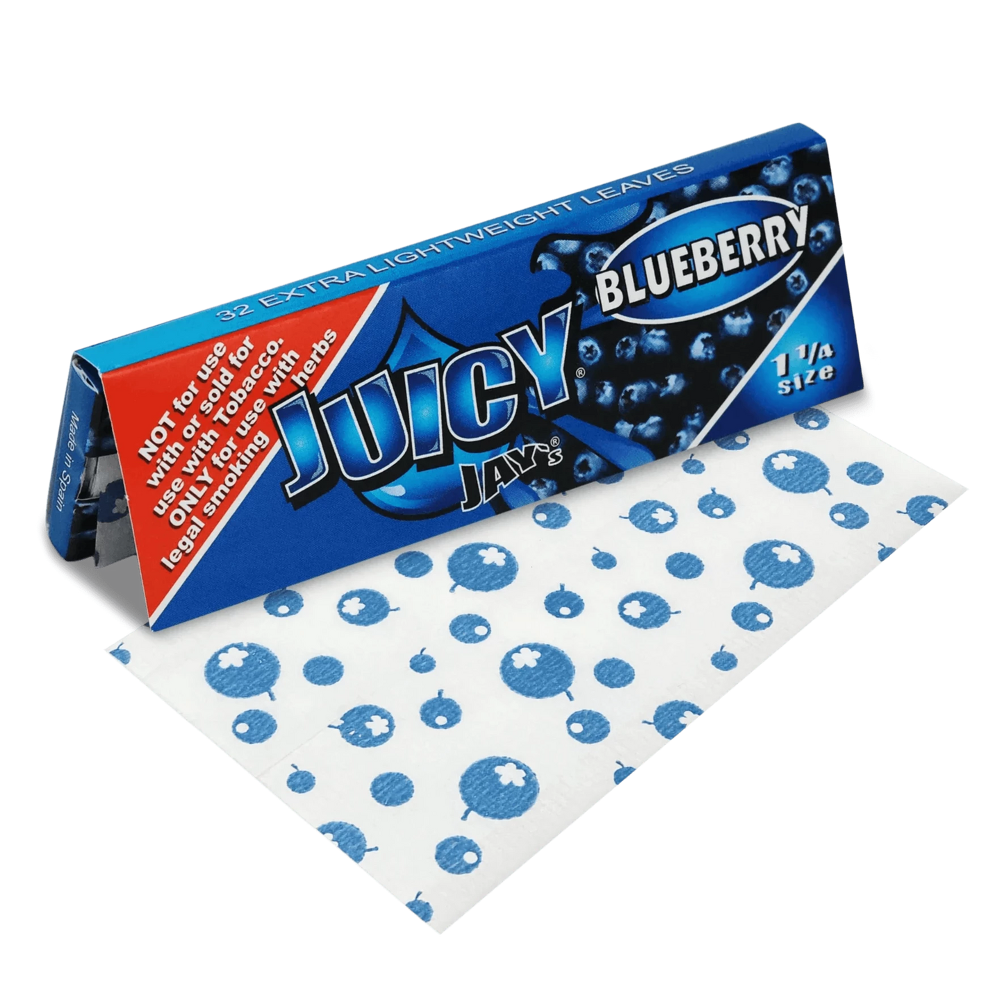 Juicy Jay's Blueberry Flavoured Paper 1/4
