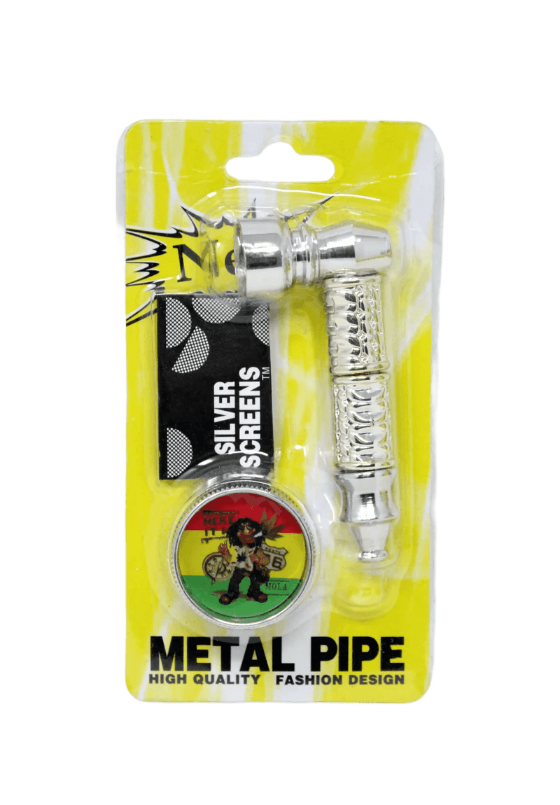 New Metal Smoking weed Pipe with Grinder