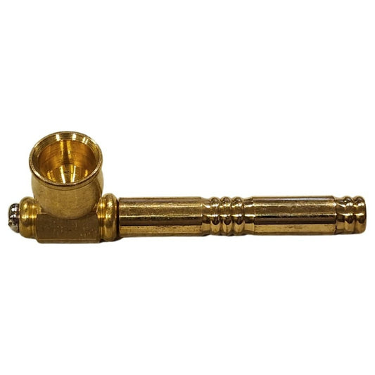 Brass Standard Smoking Pipe 7cm