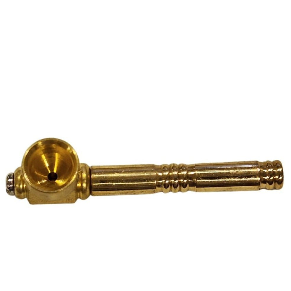 Brass Standard Smoking Pipe 7cm