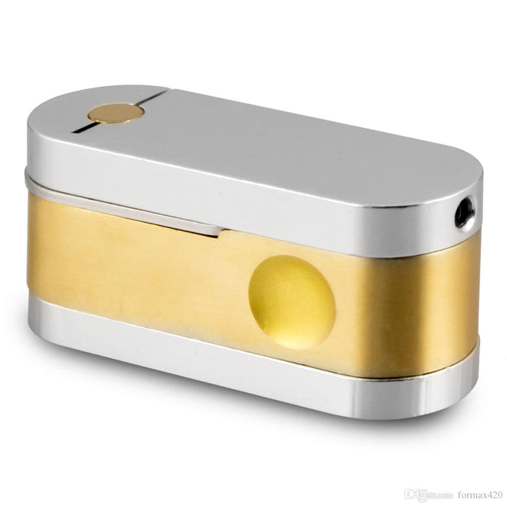 Premium Metal Folding Smoking Pipe - Greenhut