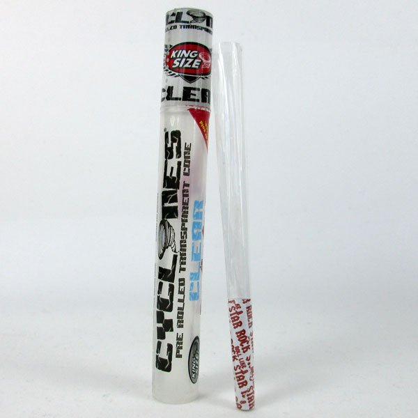 Cyclones Clear Rockstar Flavor Cone