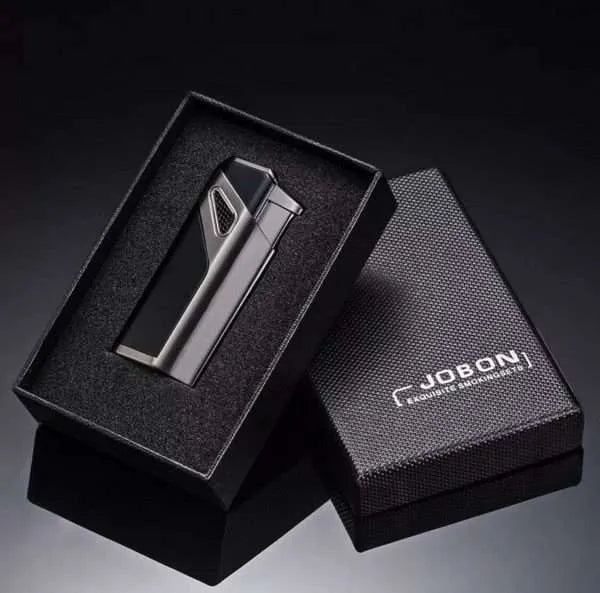 Jobon High Capacity Triple Jet Torch Lighter - Greenhut